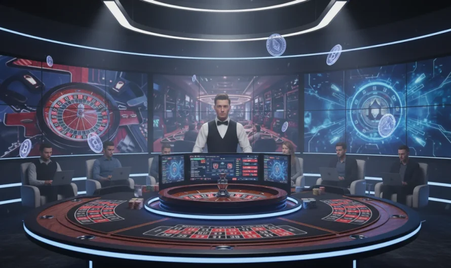 Blockchain Teknolojisi ile Güvenli Canlı Kumarhane Deneyimi